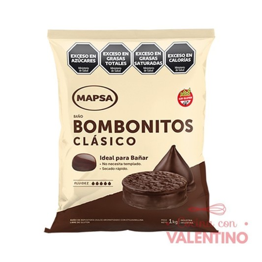 Baño de Reposteria Bombonitos Semiamargo - 1 Kg