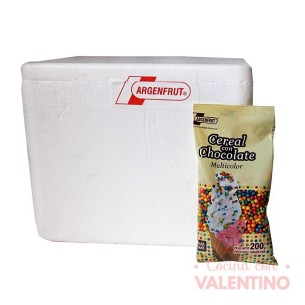 Micro Cereal con Chocolate Argenfrut Multicolor - 200 Grs - Pack 10 Un