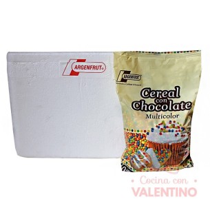 Micro Cereal con Chocolate Argenfrut Multicolor - 1 Kg - Pack 5 Un