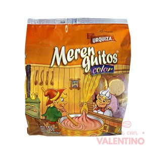 Merengue Urquiza Mediano Color - 150 Grs