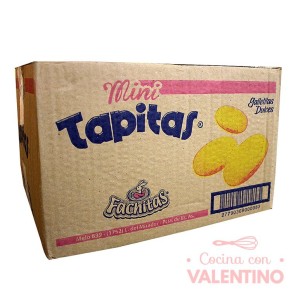 Tapas Alfajor Fachitas Vainilla Mini - 200 Grs - Pack 12 Un