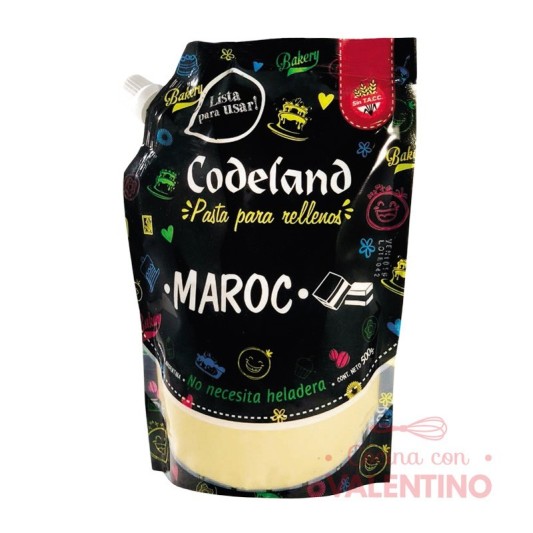 Pasta Relleno Codeland Marroc - 500 Grs