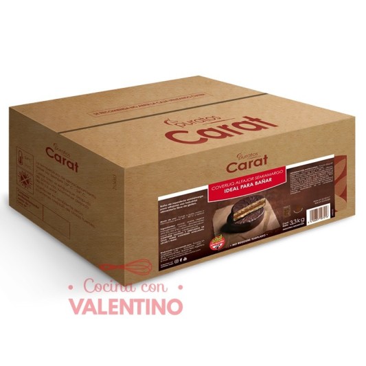 Baño Alfajorero Carat Coverliq Semiamargo - 3.3 Kg