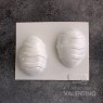 Placa Plastichok Huevo de Pascua Tramado Ondas 1302A