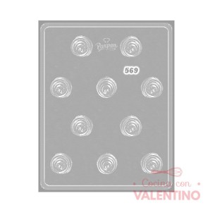 Placa Parpen Bombones circulares P569