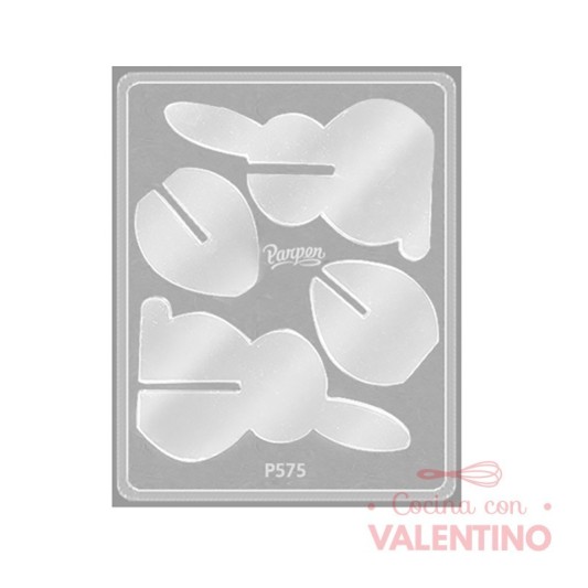 Placa Huevo Conejo 3D Parpen