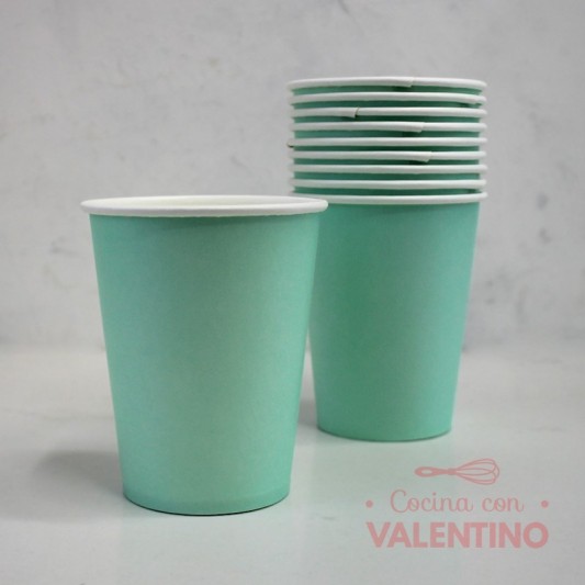 Vaso Polipapel Aqua - 10 Un