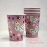 Vasos de Polipapel Romanticos x6u