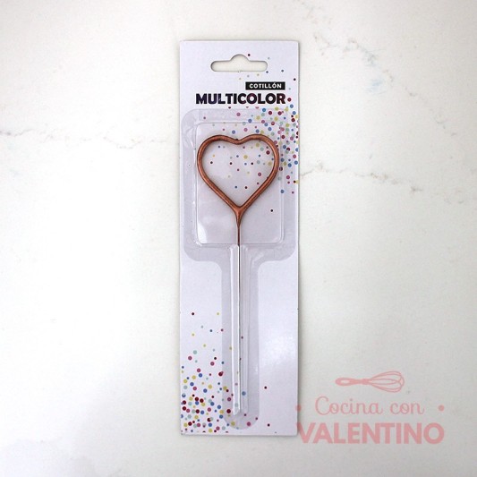 Vela Party Store Sparkle Corazon Party Store
