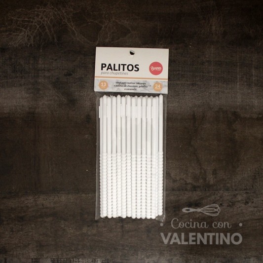 Palito Chupetin Parpen 13 Cm - 24 Un