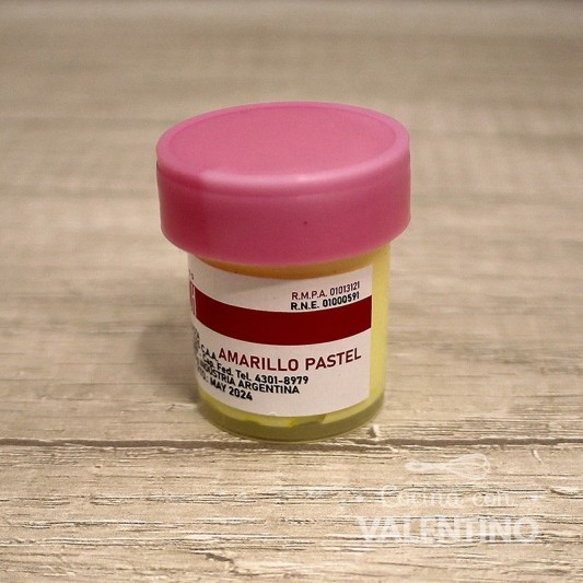 Colorante Pasta Bloch Amarillo Pastel - 15 Grs
