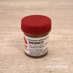 Colorante Polvo Fleibor Bronce - 4 Grs