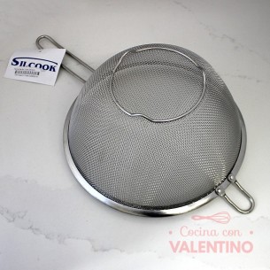 Tamiz Silcook Acero con Mango - 22 Cm