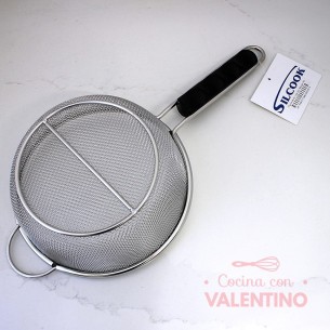 Tamiz Silcook Acero con Mango - 19 Cm
