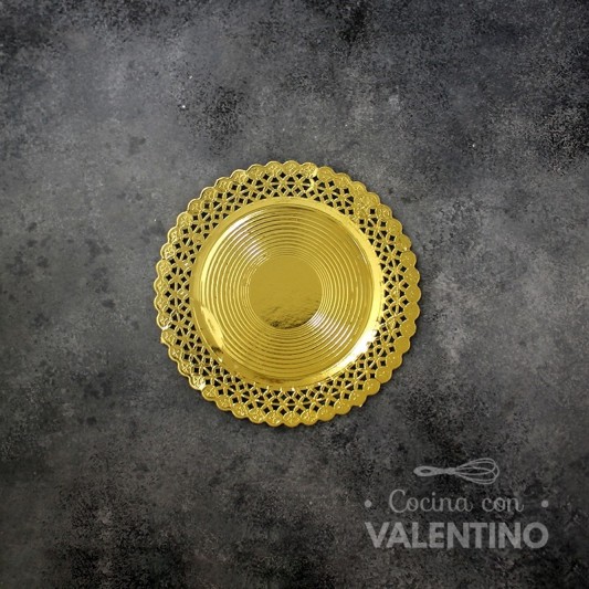 Plato Carton Aries Oro