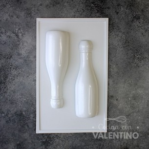 Placa Plastichok Botella Champagne x2 9671C