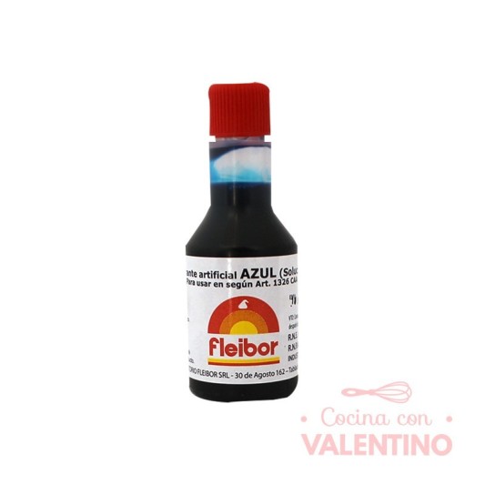 Colorante Liquido Fleibor Azul - 30 Ml