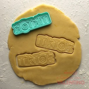 Cortante CookieKutter Tik Tok Letras