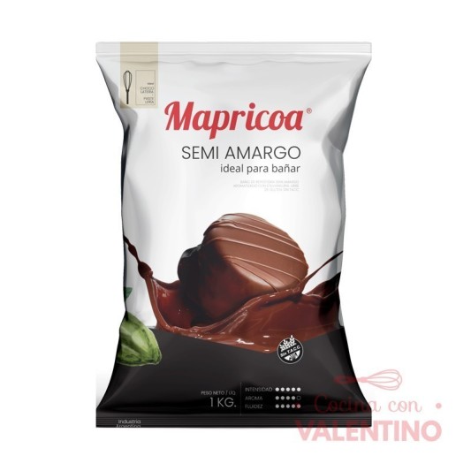 Baño Alfajorero Mapricoa Semiamargo - 1 Kg