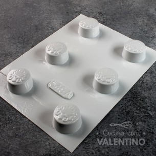 Placa Plastichok Bombones x6 548A