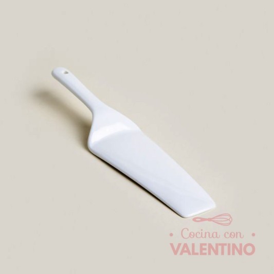 Pala Para Torta Porcelana Blanca - 25 Cm