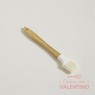Pincel Silicona Mishka Mango Madera Blanca