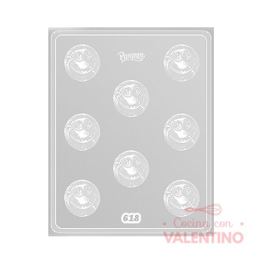 Placa Parpen Carita Feliz -Smile x 8 P618