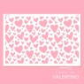 Stencil Ruphas Tortas T001 Corazones