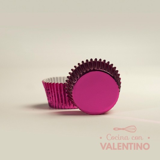 Pirotin N°8 METALIZADO  - Fucsia - 10 Un