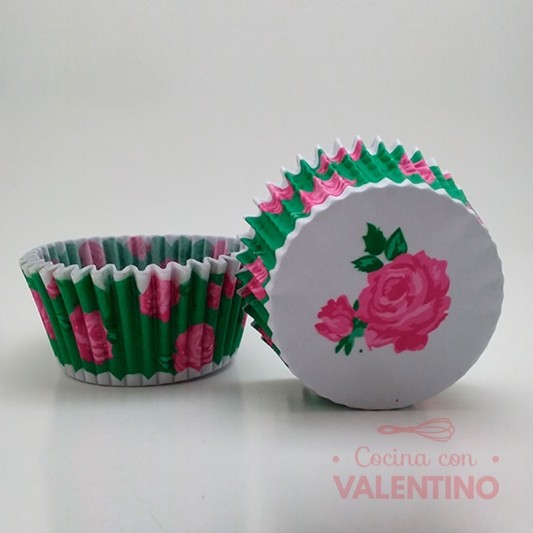 Pirotines N°10 Shabby Chic - Verde - 10u. Moldpack