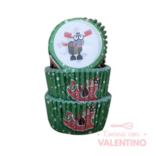 Pirotines N°10 Navidad - Reno - 25u. Convida