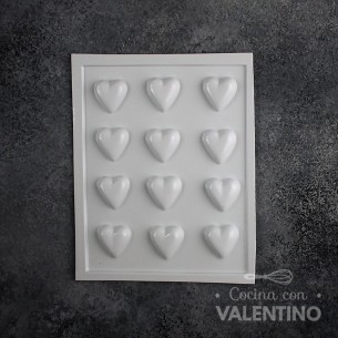 Placa Plastichok Bombon Corazon x 12 39A
