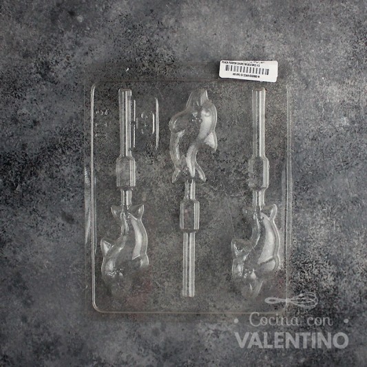 Placa Parpen Chupetin Delfines x3