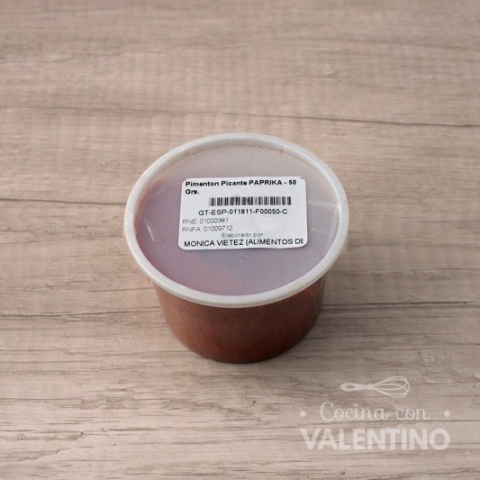 Pimenton Picante PAPRIKA - 50 Grs