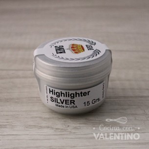 Colorante Polvo King Dust Highlighter Silver - 15 Grs
