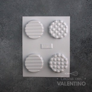Placa Plastichok Oreo con Diseño 1377A