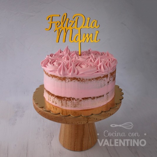 Topper ArcEnCiel Feliz Día Mami