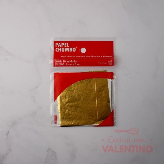 Papel Chumbo Liso - 50 Un