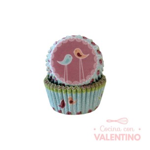 Pirotines N°8 Shabby Chic - Pajaritos - 25u. Convida