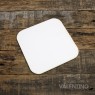 Base Fibro Plus Cuadrada Blanca 16 Cm