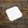 Base Fibro Plus Cuadrada Blanca 14 Cm