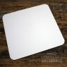 Base Fibro Plus Cuadrada Blanca 30 Cm