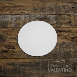 Base Fibro Plus Circulo Blanca 18 Cm