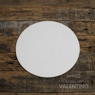 Base Fibro Plus Circulo Blanca 22 Cm