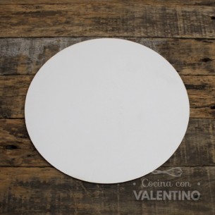 Base Fibro Plus Circulo Blanca 24 Cm