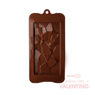 Molde Silicona Tableta Cristal Crush