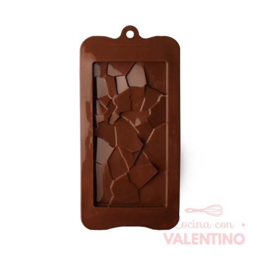 Molde Silicona Tableta Cristal Crush