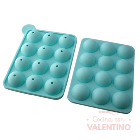 Molde Silicona Cake Pops 12u CM