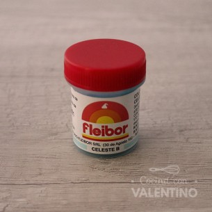Colorante Pasta Fleibor Celeste B - 15 Grs