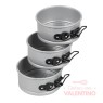 Set 3 Moldes Wilton Redondos 10cm Recipe Right
